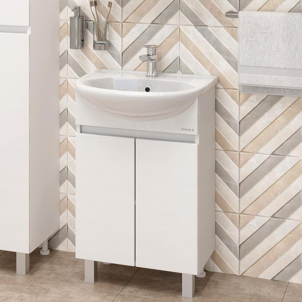 Тумба 50 см Милтон с умывальником Уют-50 — изображение 2