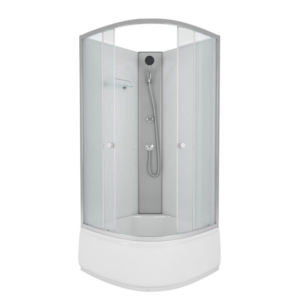 Душевая кабина 90×90 см NIAGARA Eco E90/40/MT/BK Без Крыши