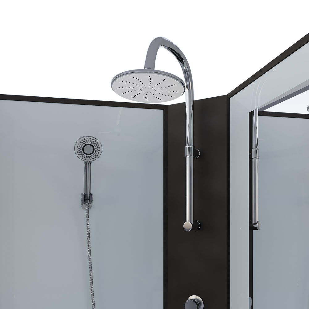 Душевая кабина 80×80 см NIAGARA Classic NG-6707-14BKT без крыши — изображение 3